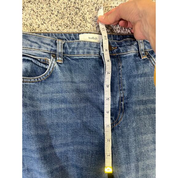 Ba&sh Colorblock Straight Leg Denim Jeans Women’s 3(L)Elevated Basic Capsule - Picture 7 of 12